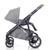 Mee-Go Uno+ 2-in-1 Tandem Pushchair & Accessories - Grey/Chrome