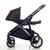 Mee-Go Uno+ 3-in-1 Travel System - Black/Chrome