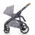 Mee-Go Uno+ 3-in-1 Travel System - Grey/Chrome