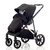 Mee-Go Uno+ 3-in-1 Travel System Plus Base - Black/Rose