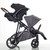 Mee-Go Uno+ 3-in-1 Travel System Plus Base - Grey/Chrome