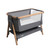 Tutti Bambini CoZee® Air Bedside Crib Essential Bundle - Oak/Charcoal