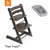 Stokke® Tripp Trapp® Highchair + Newborn Set - Hazy Grey