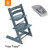 Stokke® Tripp Trapp® Highchair + Newborn Set - Fjord Blue