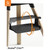 Stokke® Clikk™ High Chair + Cushion - Black/Natural