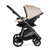 Bebecar Flowy Trio 3-in-1 Travel System - Beige/Fume (422)