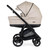 Bebecar Flowy Trio 3-in-1 Travel System - Beige/Black (422)