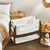 SnuzPod 4 Bedside Crib with Mattress - Ebony