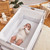 SnuzPod 4 Bedside Crib with Mattress - Silver Birch