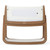 SnuzPod 4 Bedside Crib with Mattress - Walnut