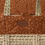 Little Green Sheep Natural Quilted Moses Basket & Mattress - Terracotta Rice