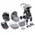 Babymore MeMore V2 13 Piece Coco i-Size Travel System - Silver