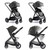 Babymore MeMore V2 13 Piece Coco i-Size Travel System - Black