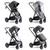 Babymore MeMore V2 13 Piece Coco i-Size Travel System - Black