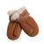 Baa Baby Sheepskin Puddy Mittens with Thumbs - Small