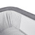 Ickle Bubba Mini Rocker Crib - Space Grey