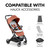 Hauck Travel N Care Plus Stroller - Cork