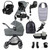 Silver Cross Dune Pram with Pebble 360 Pro Ultimate Pack - Glacier