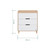 Tutti Bambini Hygge Mini 2 Piece Room Set - White/Light Oak