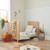 Tutti Bambini Fika Mini 2 Piece Room Set - Light Oak/White Sand