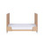 Tutti Bambini Fika Mini 3 Piece Room Set - Light Oak/White Sand