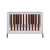 Tutti Bambini Fuori Mini Cot Bed - Warm Walnut/White Sand