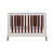 Tutti Bambini Fuori Mini Cot Bed - Warm Walnut/White Sand