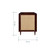 Tutti Bambini Japandi Cot Bed - Warm Walnut