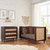 Tutti Bambini Japandi 2 Piece Room Set - Warm Walnut