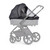 Venicci Tinum Upline 3-in-1 + Base Travel System - Slate Grey