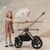 Venicci Tinum Upline 3-in-1 + Base Travel System - Stone Beige