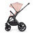 Venicci Tinum Upline 3-in-1 + Base Travel System - Misty Rose