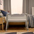 SnuzPod Studio Bedside Crib with Mattress - Oslo Grey