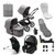 Bugaboo Fox 5 Pebble 360 Pro Ultimate Bundle - Graphite/Grey Melange