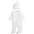 Mamas & Papas All In One Sleepsuit with Hat Newborn - Velour Cloud