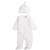 Mamas & Papas All In One Sleepsuit with Hat 0-3m - Velour Cloud