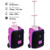 Micro Eazy Ride on 3in1 Suitcase - Violet Pink