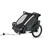 Thule Chariot Cross 2 Double G3 Bike Trailer - Dark Slate