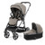 Babystyle Oyster 3 Pushchair + Carrycot - Gun Metal Chassis/Stone