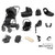 Babystyle Oyster 3 Ultimate 12-Piece Cloud T Bundle - Gun Metal Chassis/Carbonite