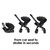 Doona X Infant Car Seat - Nitro Black