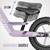 BERG Biky Cross Balance Bike with Handbrake - Purple