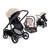 iCandy Orange 4 Complete Travel System with Cocoon & Base - Latte/Black