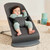 BabyBjorn Bouncer Bliss - Anthracite Woven Classic Quilt