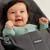 BabyBjorn Bouncer Bliss - Anthracite Woven Classic Quilt