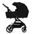 Kinderkraft YOXI 2-in-1 Pram & Stroller Bundle - Pure Black