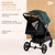 Kinderkraft MITZY Pushchair - Jade Green