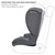 Kinderkraft i-SPARK i-Size Car Seat - Grey