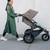 Uppababy RIDGE Pram + Cloud T i-Size & Base Bundle - Theo