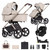 Venicci Tinum Upline Pebble 360 Pro Travel System - Stone Beige